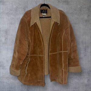 Utex Men's Tan Corduroy Jacket